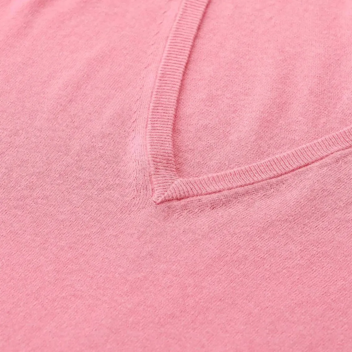 Closed Shirt aus Leinen & Baumwolle pink T-Shirt