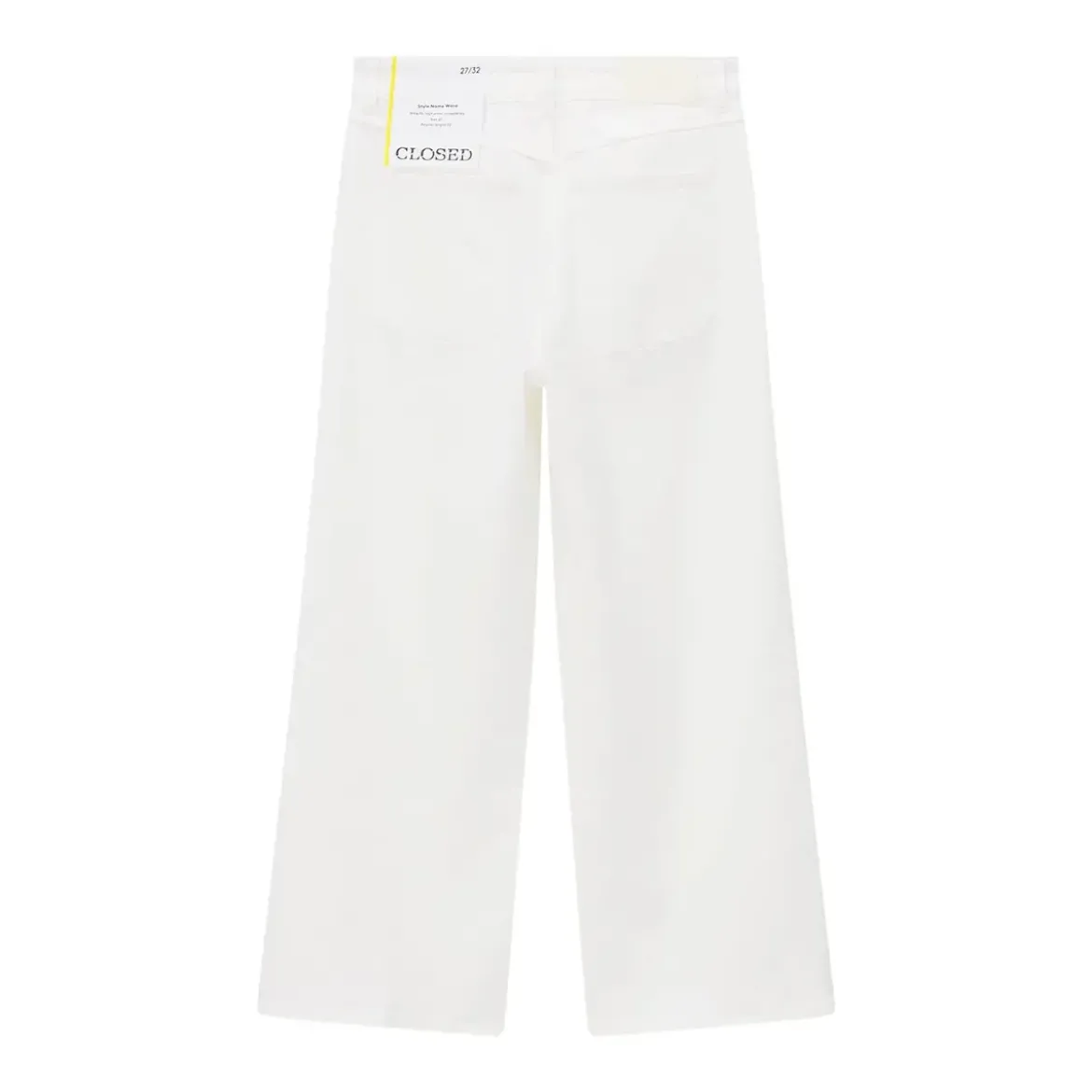 Closed Weite Jeans Wera weiß Wide Leg Jeans