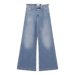 Closed Wide-Fit Jeans blau Ausgestellte Jeans