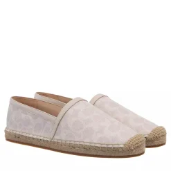 Coach Collins Coated Canvas Espadrille Chalk Espadrilles