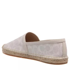 Coach Collins Coated Canvas Espadrille Chalk Espadrilles
