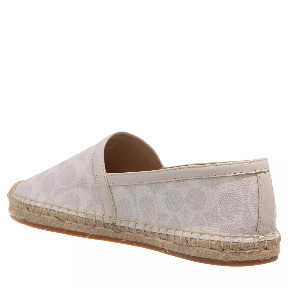 Coach Collins Coated Canvas Espadrille Chalk Espadrilles