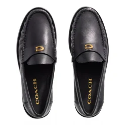 Coach Jolene Leather Loafer black Loafer