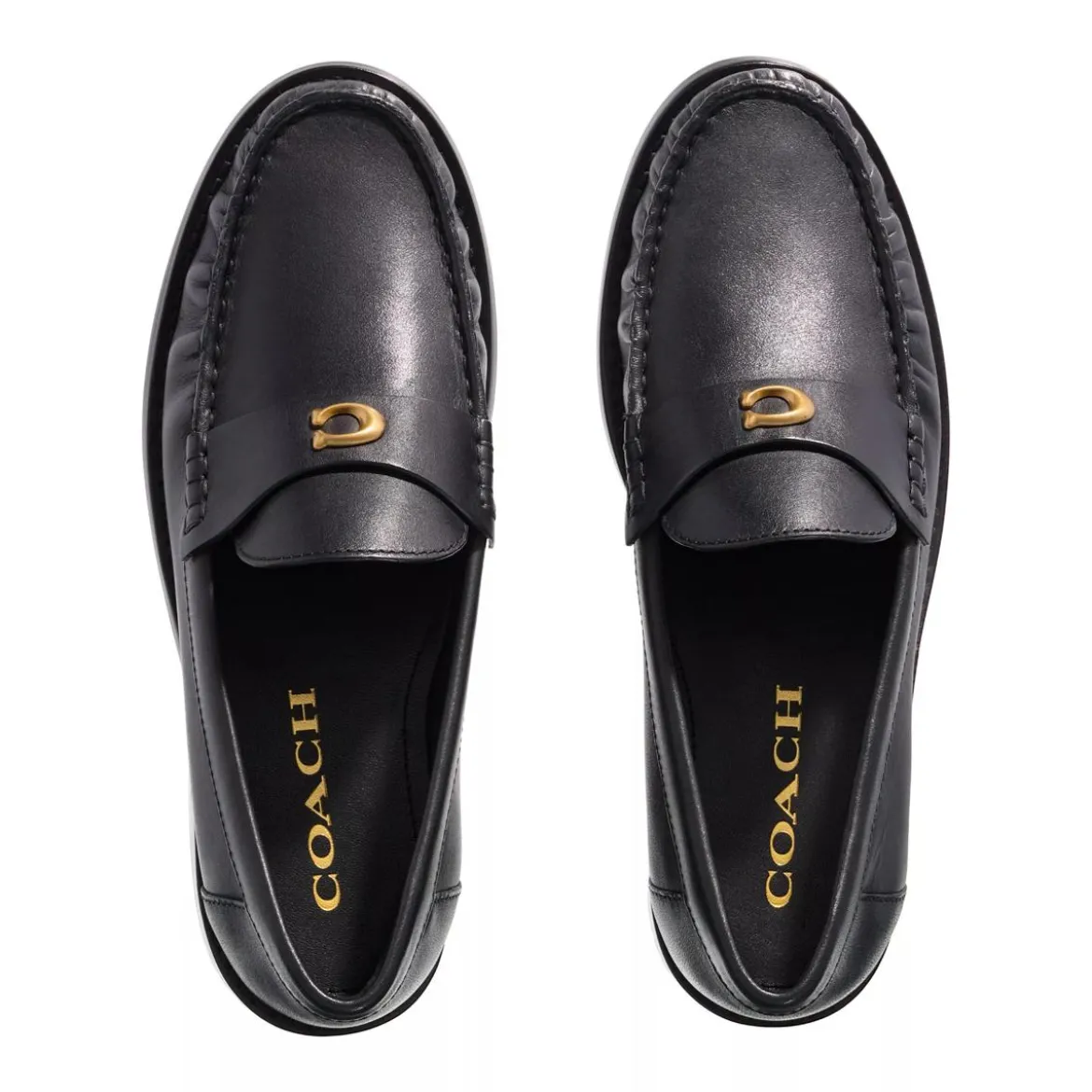 Coach Jolene Leather Loafer black Loafer