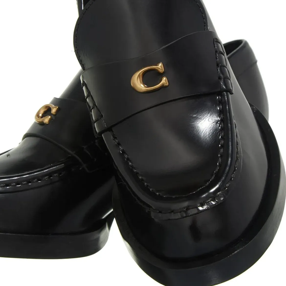 Coach Natalie Leather Loafer black Loafer