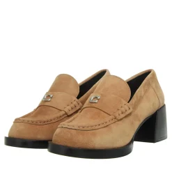 Coach Natalie Suede Loafer peanut Loafer