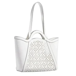 Coccinelle Coccinelle Amalia Cow.Per. Blanco Shopper