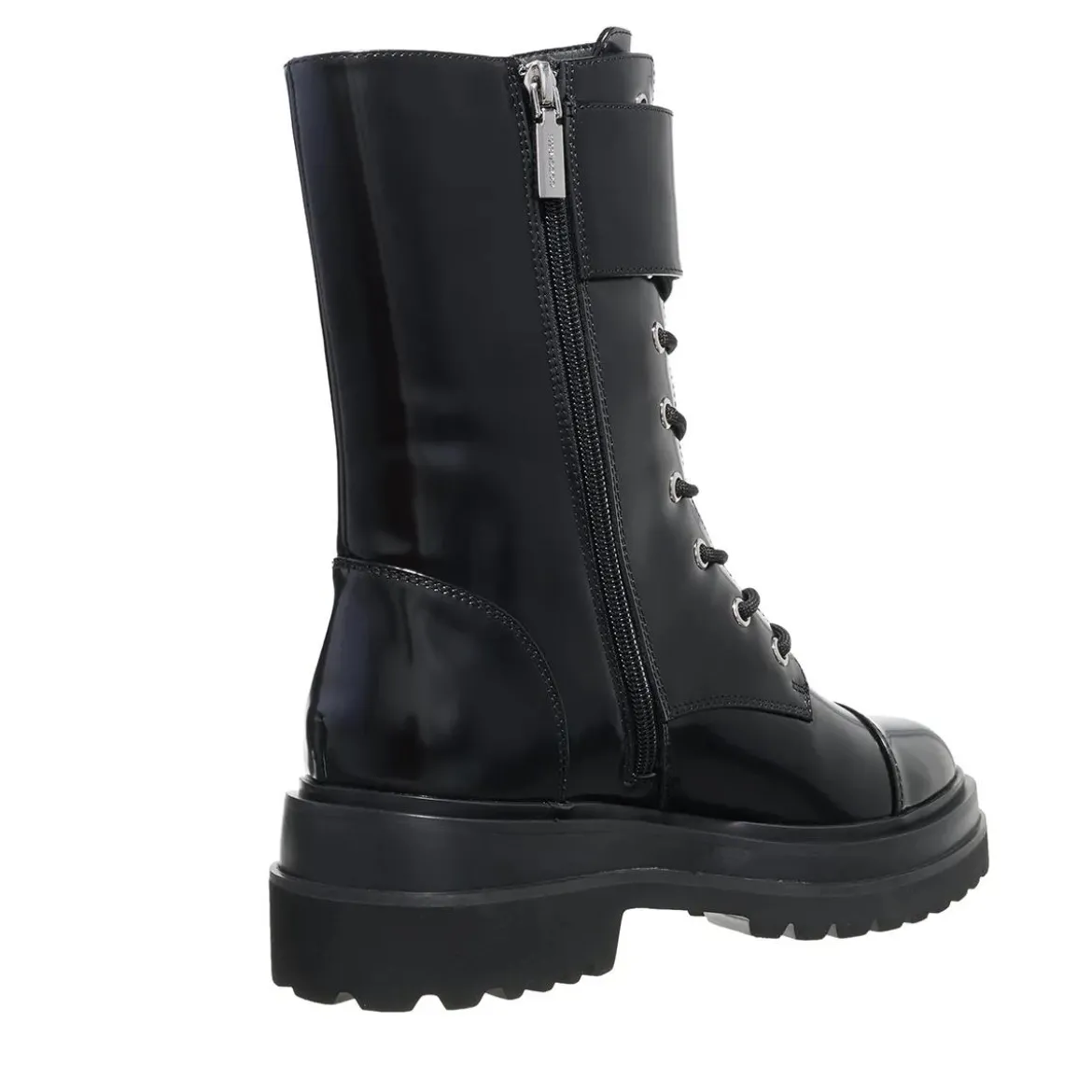 Coccinelle Coccinelle Beat Comb.Shin Noir Schnürstiefel