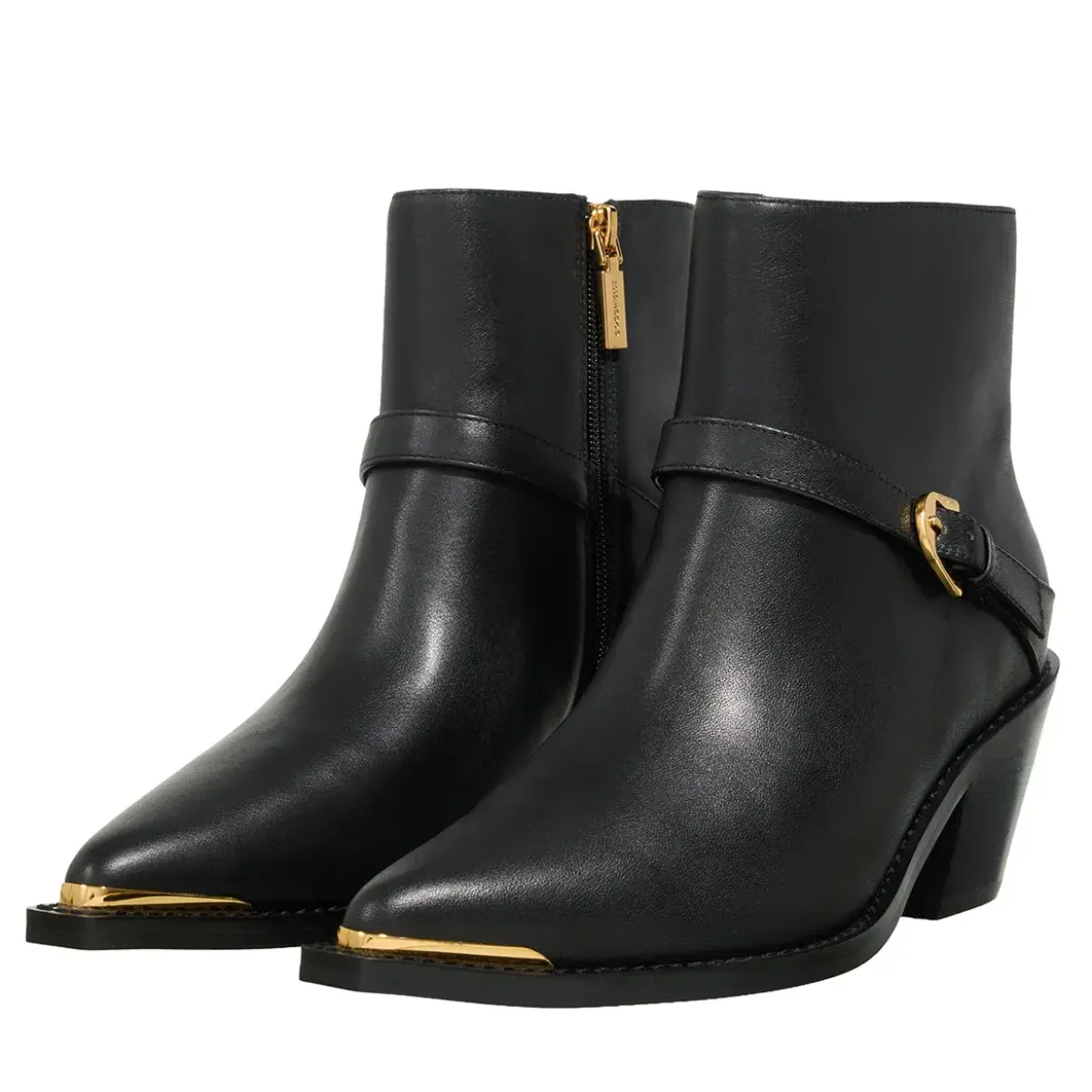 Coccinelle Coccinelleconnie Cow Hide Noir Stiefeletten