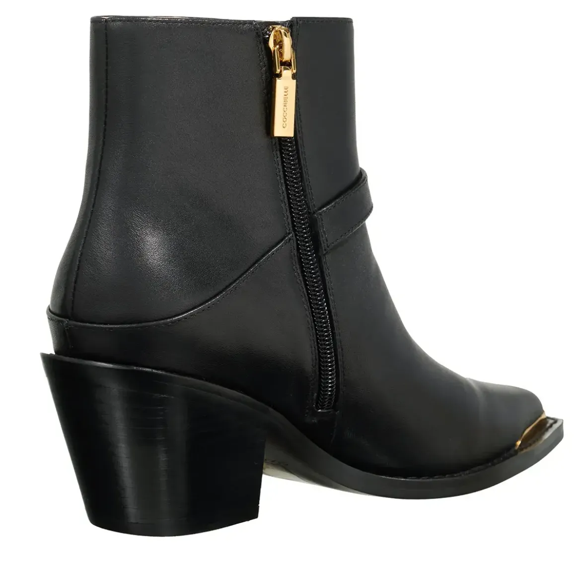 Coccinelle Coccinelleconnie Cow Hide Noir Stiefeletten