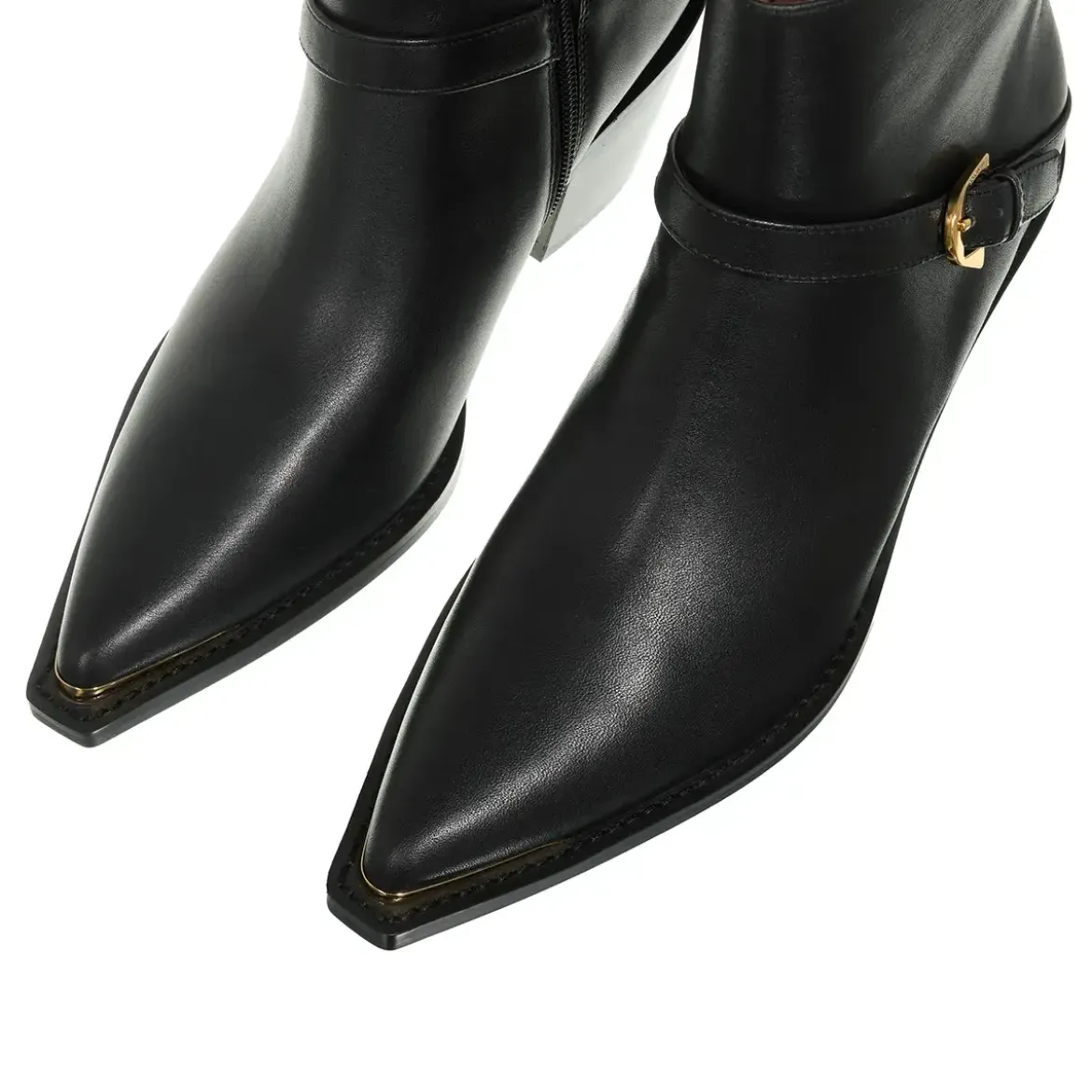 Coccinelle Coccinelleconnie Cow Hide Noir Stiefeletten