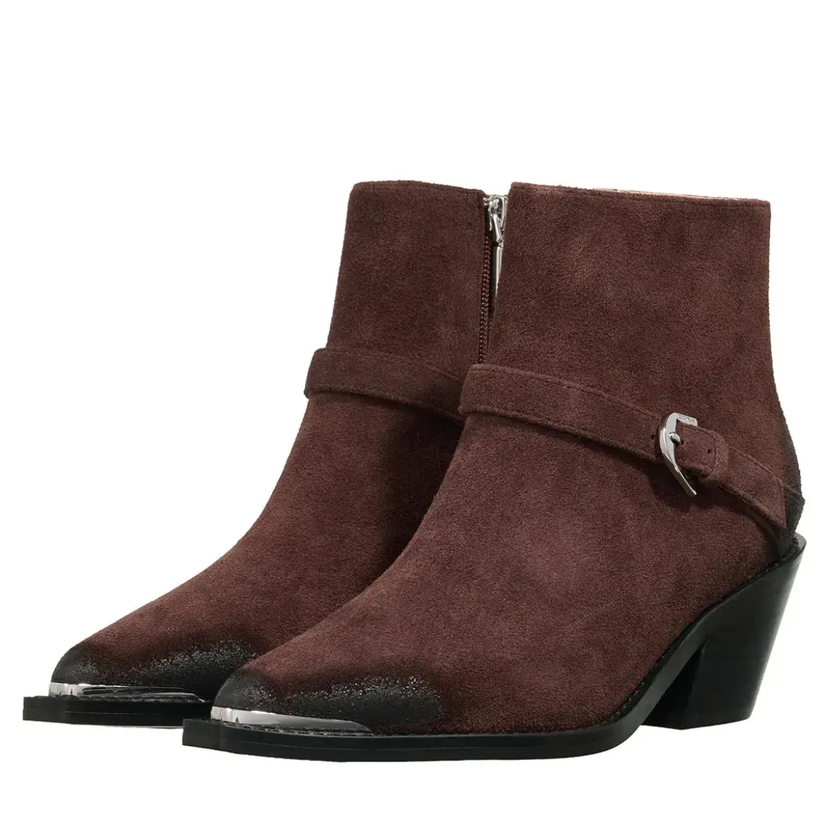Coccinelle Coccinelleconnie Suede Vi Brunette Stiefeletten