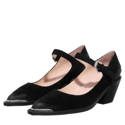Coccinelle Coccinelleconnie Suede Vi Noir Mary Janes