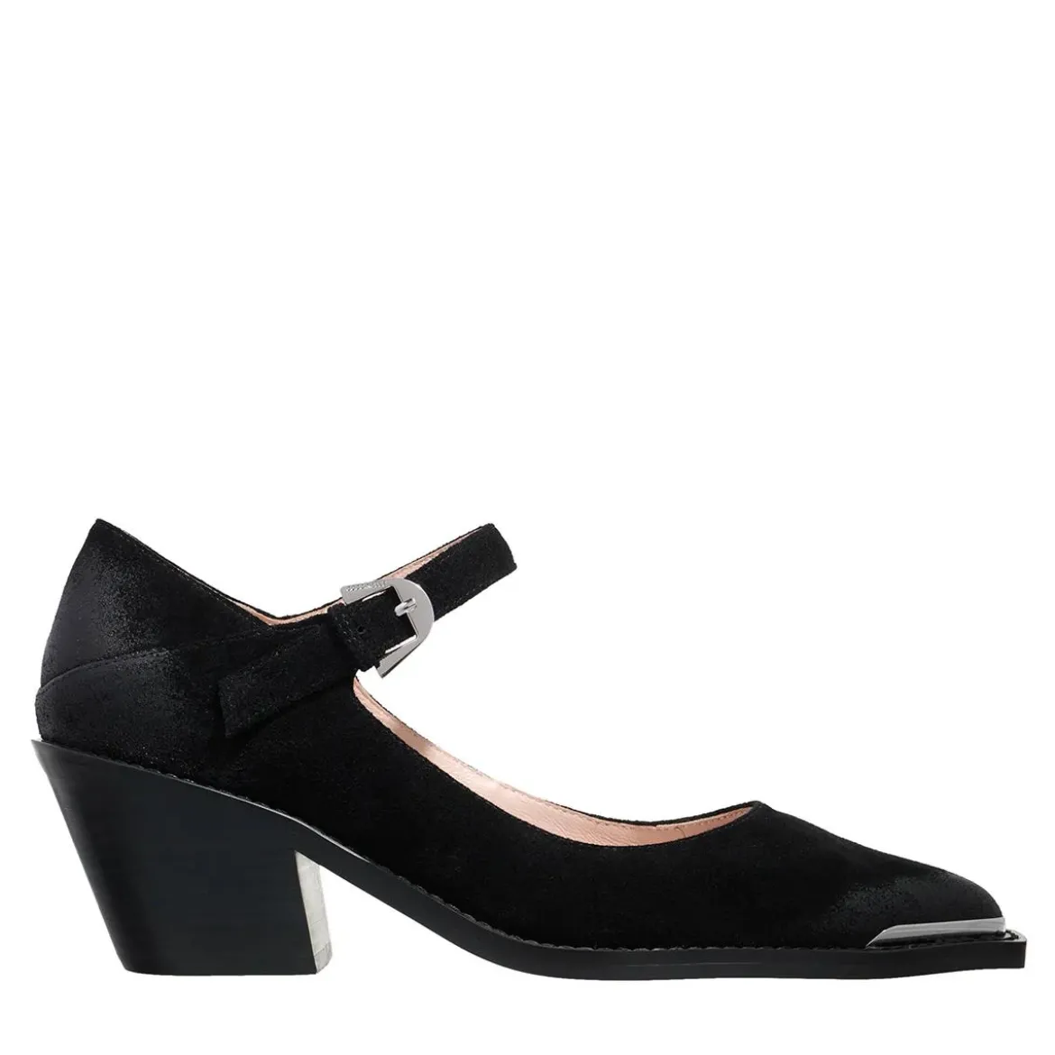 Coccinelle Coccinelleconnie Suede Vi Noir Mary Janes