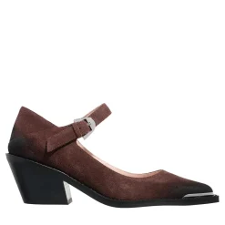 Coccinelle Coccinelleconnie Suede Vi Brunette Mary Janes