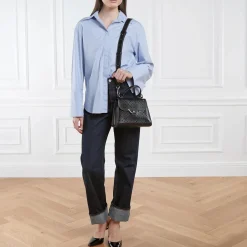 Coccinelle Coccinelle Dew Cow.Perf. Noir Crossbody Bag