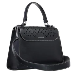 Coccinelle Coccinelle Dew Cow.Perf. Noir Crossbody Bag