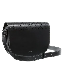 Coccinelle Coccinelle Dew Cow.Perf. Noir Crossbody Bag