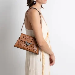 Coccinelle Coccinelle Dew Cow.Perf. Cuir Schultertasche