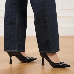 Coccinelle Coccinelle Himma Shiny Noir Pumps