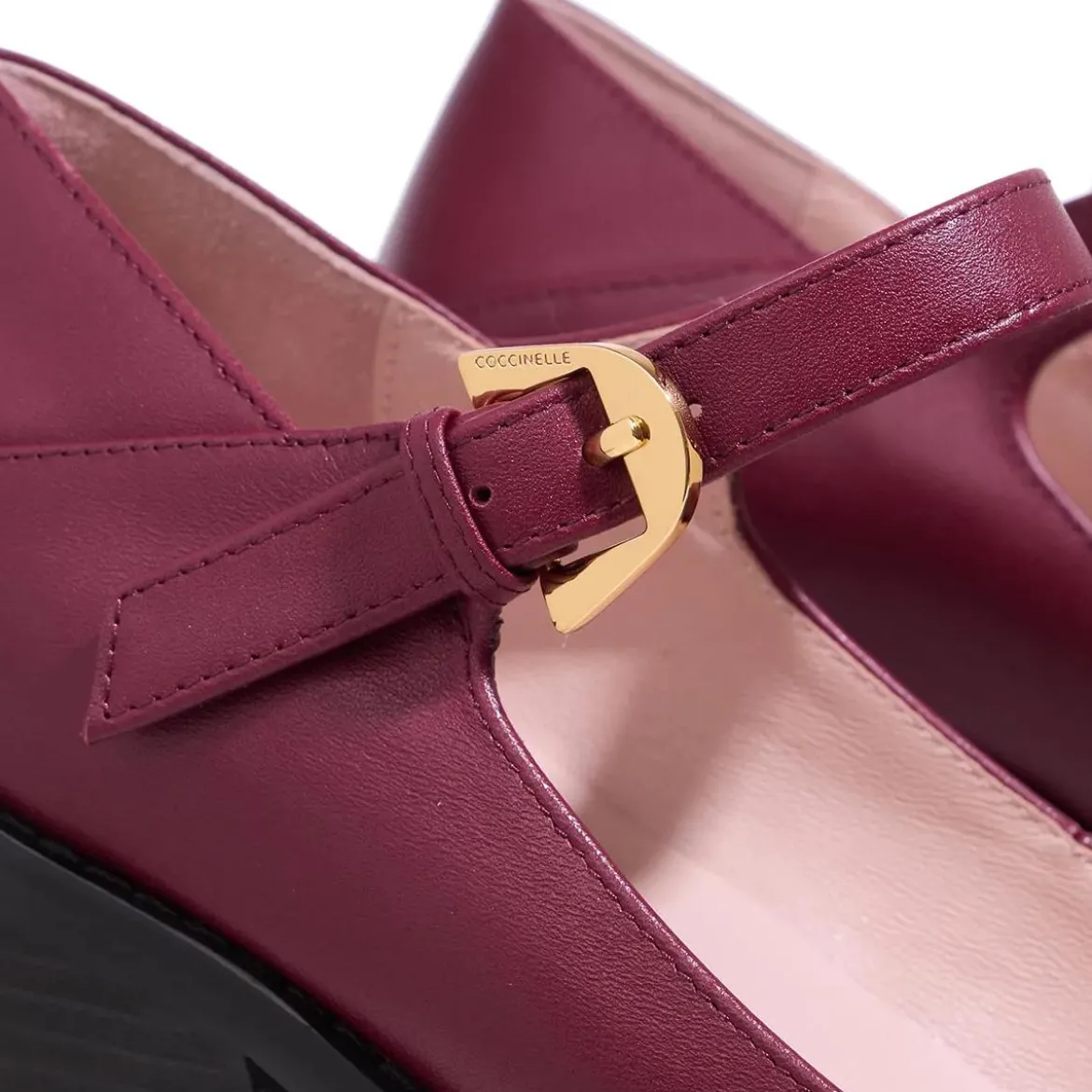Coccinelle Connie Cow Hide Vino Pumps