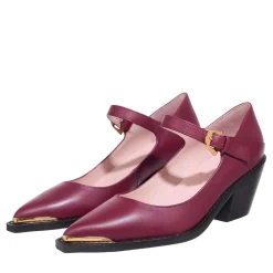 Coccinelle Connie Cow Hide Vino Pumps