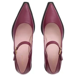 Coccinelle Connie Cow Hide Vino Pumps