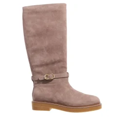 Coccinelle C-Saddle Suede Warm Taupe Stiefel