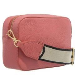 Coccinelle Tebe Pink Clay Camera Bag