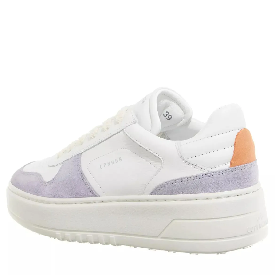 Copenhagen CPH75 Leather Mix White/Purple Low-Top-Sneaker