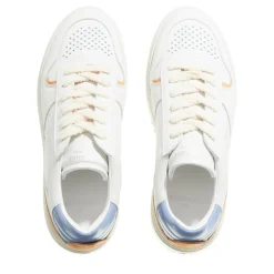Copenhagen CPH76 Leather Mix White/Light Blue Low-Top-Sneaker