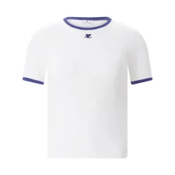Courrèges Fitted White T-Shirt White T-Shirt