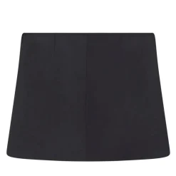 Courrèges Minirock aus Woll-Mix schwarz Minirock