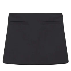 Courrèges Minirock aus Woll-Mix schwarz Minirock