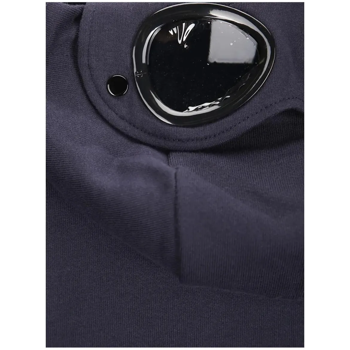 CP Company Hooded Open Sweatshirt Blue Sweatjacke