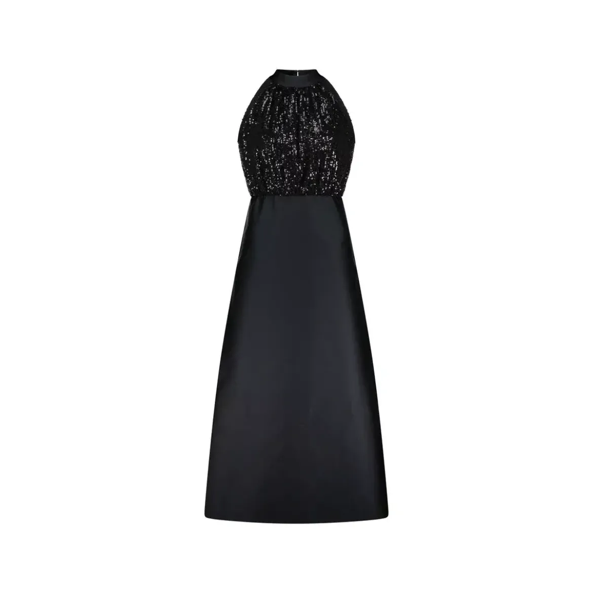 Dea Kudibal Abendkleid Monrie mit Pailletten Schwarz Abendkleid