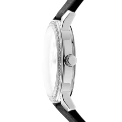 DKNY Quarzuhr Astoria Glitz schwarz Quarzuhr