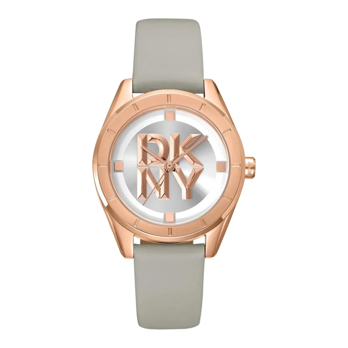 DKNY Quarzuhr Chambers Midi grau Quarzuhr