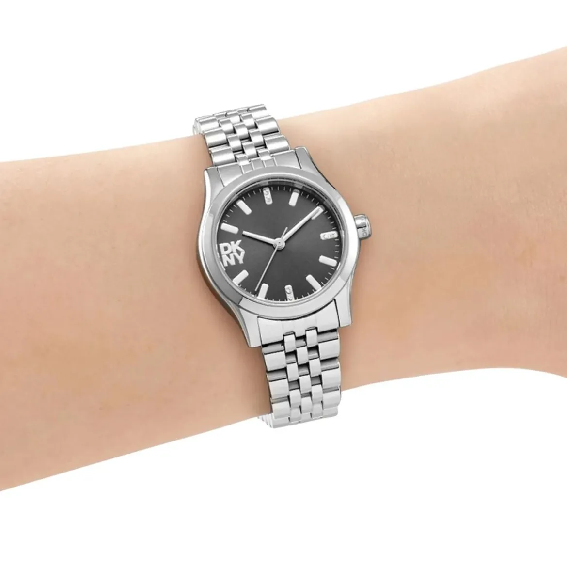 DKNY Quarzuhr Essentials Watch silber Quarzuhr