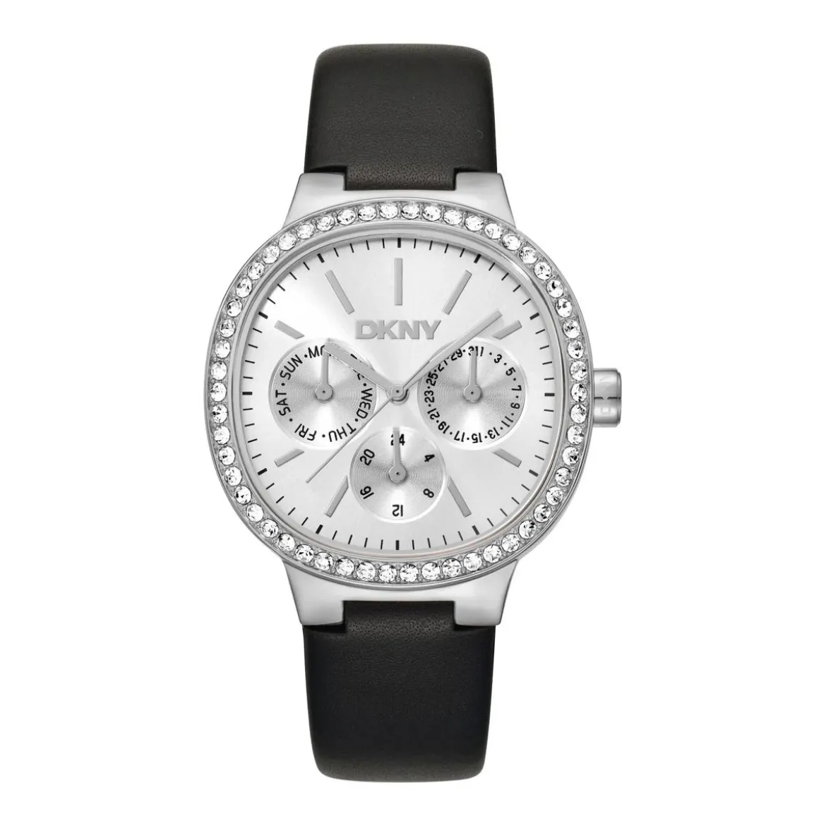 DKNY Quarzuhr Evening schwarz Quarzuhr