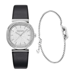 DKNY Quarzuhr Evening schwarz Quarzuhr