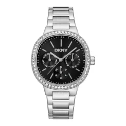 DKNY Quarzuhr Evening silber Quarzuhr