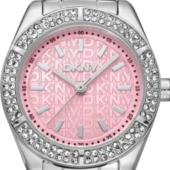 DKNY Quarzuhr Evening Watch silber Quarzuhr