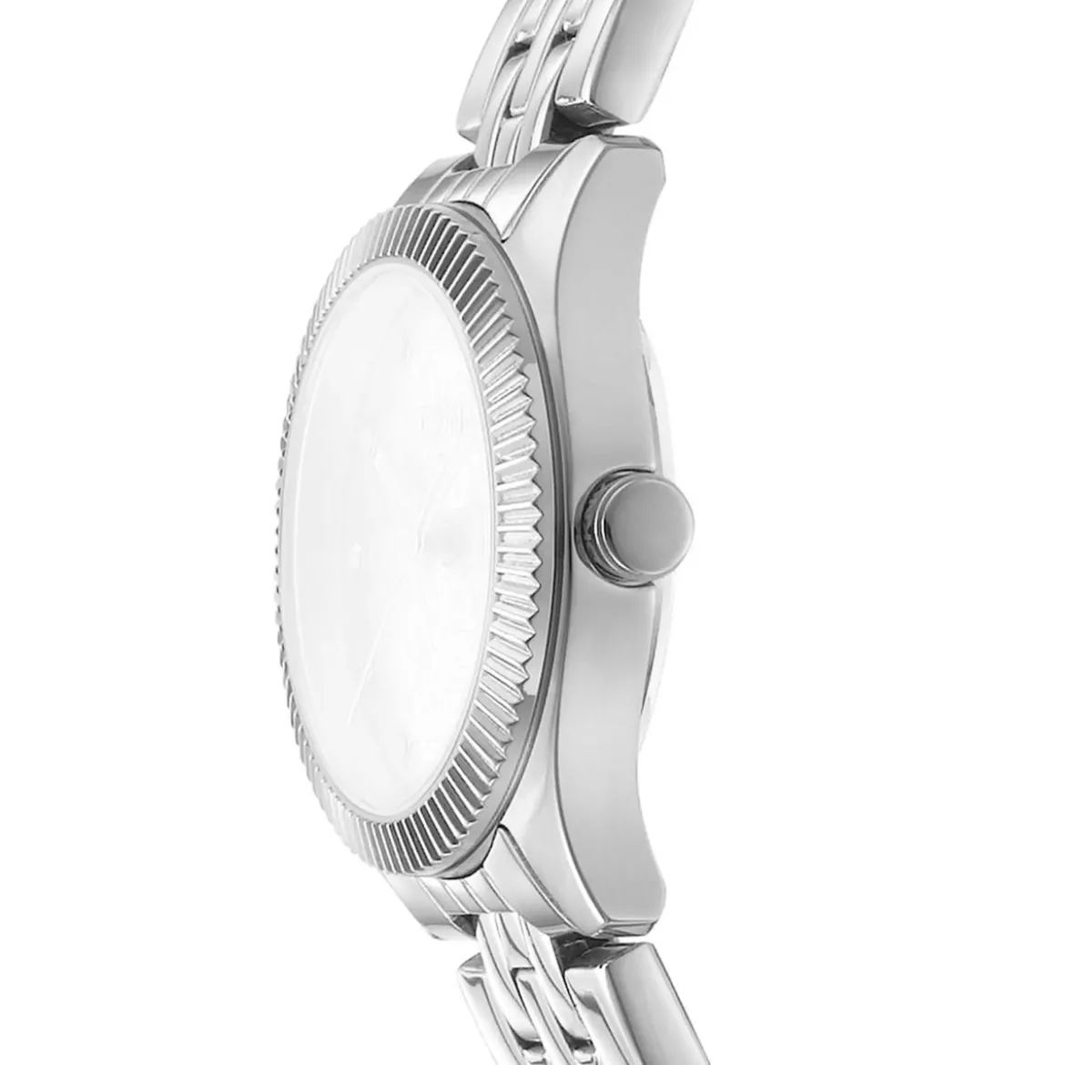 DKNY Quarzuhr Logo silber Quarzuhr