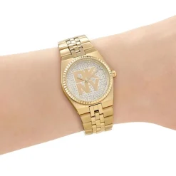 DKNY Quarzuhr Logo Watch gold Quarzuhr