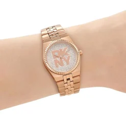DKNY Quarzuhr Logo Watch rose Quarzuhr
