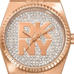 DKNY Quarzuhr Logo Watch rose Quarzuhr