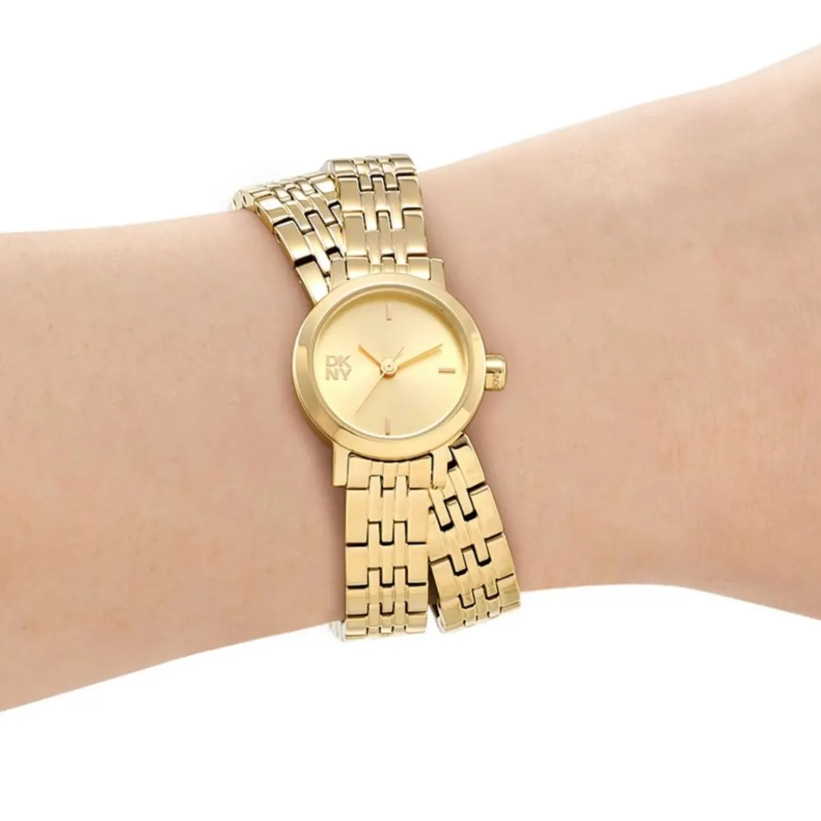 DKNY Quarzuhr Mini Watch gold Quarzuhr