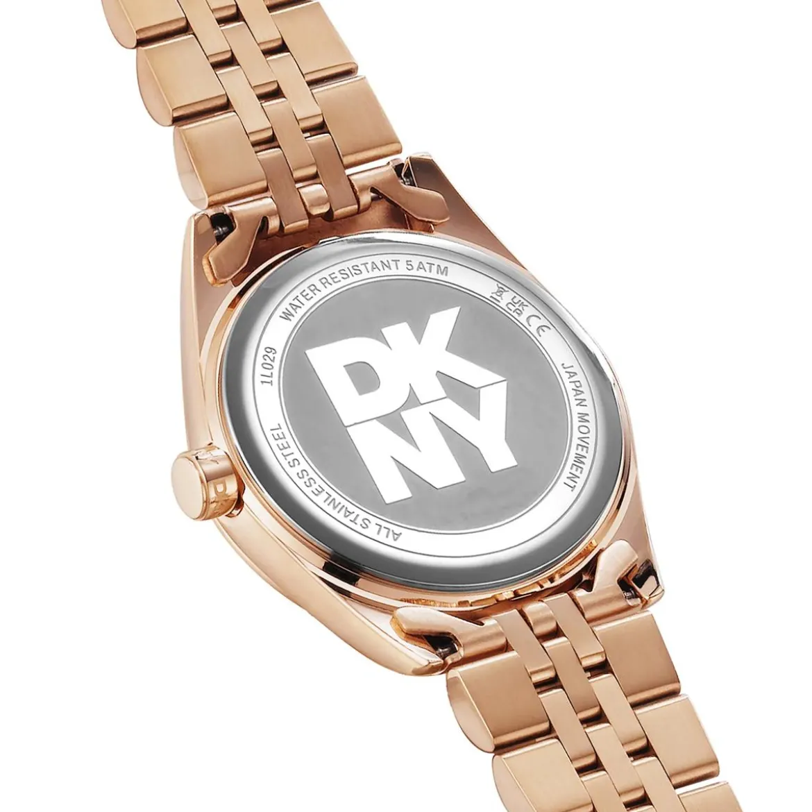 DKNY Quarzuhr Nolita Midi rose Quarzuhr