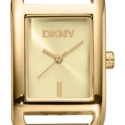 DKNY Quarzuhr Open Link Square Watch gold Quarzuhr